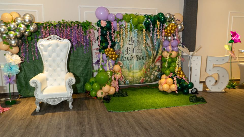 XV años · El lugar